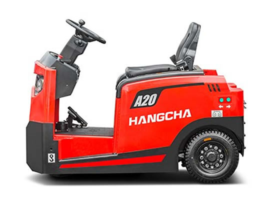 A series tow tractor