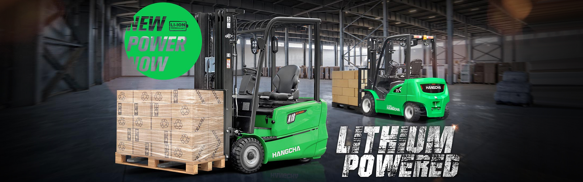 Electric Counterbalance Forklift Trucks Hangcha Trucks