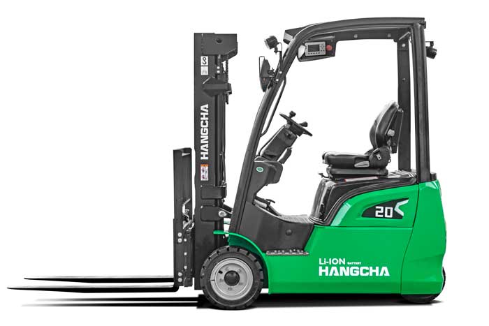 Lithium-ion 3-wheel Electric Forklift Lithium-ion 3-wheel Electric Forklift
