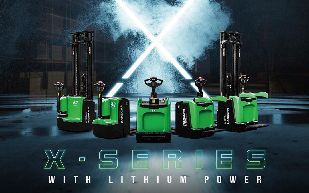 Upgrade to lithium: Hangcha X series stackers and power pallets make it easy